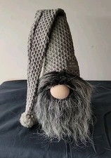 Christmas Gnome Gray w/Weighted Bottom 10