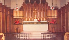 GA~GEORGIA~ATLANTA~INTERIOR OF NEW LUTHERAN CHURCH OF THE REDEEMER~PM 1952 picture