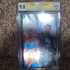 DC/Marvel Superman/Spider-Man #1 CGC 9.8 SS Belen Ortega Artist Variant picture