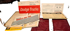 1977 Dodge Pickup Build Sheet - 2 different Owners Manuals picture