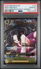 2026 ONE PIECE PROMOS #115 BOA HANCOCK PSA 10 picture