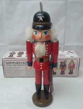 Vintage Erzgebirge Soldier Nutcracker German Democratic Republic Original Box picture
