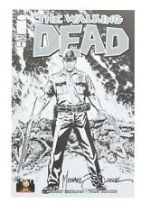The Walking Dead #1 WW Ohio 2013 Exclusive B&W Cover Signed By Mike Zeck picture