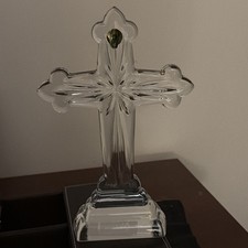 Waterford Crystal Standing Cross Religious Cross 8