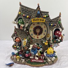 Danbury Mint 2005 M&M's Bed And Breakfast B&B Clock *READ DESCRIPTION* picture