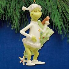 NEW 2024 Lenox Grinch Stealing Tree Porcelain Ornament picture