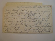 Civil War Letter, SEPT. 15, 1861 ... YOUNG MEN OFF TO WAR picture