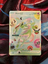 Pokémon TCG 30th Celebration Mew EX 158/128 Futuristic Rare - Mint Condition picture