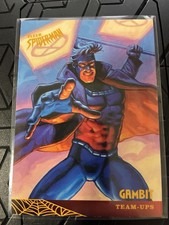 1997 FLEER INTERNATIONAL SPIDER-MAN CARD # 45  GAMBIT picture