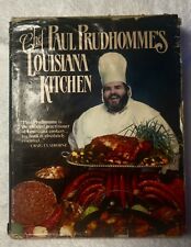 Celebrity Chef PAUL PRUDHOMME signed PRUDHOMME's LOUISIANA KITCHEN 1984  Book  picture