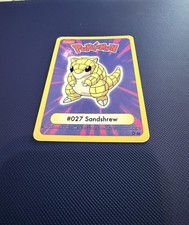 Sandshrew Funskool Who Am I? Holo Pokemon 2004 VHTF picture