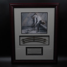 Harry Houdini Framed Authentic Handcuff Escape Prop COA picture