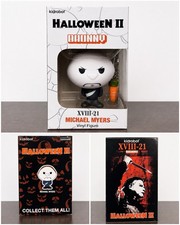Kidrobot Halloween II Michael Myers Bhunny Vinyl Figure XVIII 21 With Keychain picture