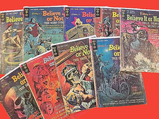 Ripley's Believe It or Not 8-Issue Lot 1969-1971 Gold Key True Weird Ghost picture