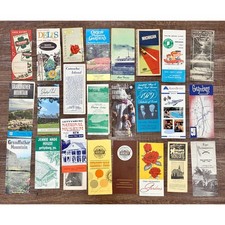 23 Vintage 1950s-1970s Travel Brochures Maps Hershey Gettysburg Michigan Lot picture