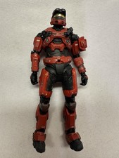 Mcfarlane 2011 Halo 3 Reach Action Figure Red Spartan EVA Scout Target Spartan picture