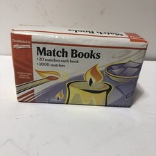 Vintage Dominick’s Match Books Pack (50 Match Books - 1,000 Matches) - New picture