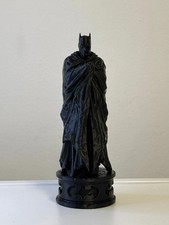 Batman Inspired Cloaked Figure – Dark Knight Collectible Statue, Comic Desk picture