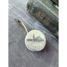 Vintage Chicago Municipal Pier Souvenir Tape Measure 1917 Navy Pier P.N. Co. picture