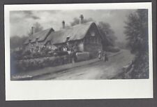 Ann Hathaways Cottage Chic Series Postcard Warwickshire England Elmer Keene picture