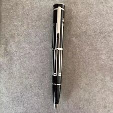 Luxury Great Writers Series Black+Silver Clip 0.7mm Ballpoint Pen picture