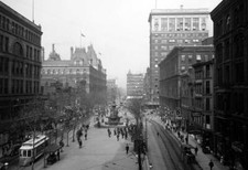 1907 Fountain Square, Cincinnati, Ohio Old Photo 13