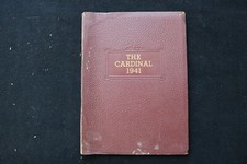 1941 THE CARDINAL HARLAN RURAL HIGH SCHOOL YEARBOOK - HARLAN, KANSAS - YB 3489 picture
