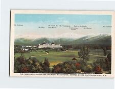 Postcard The Presidential Range And The Mount Washington, Bretton Woods, N. H. picture