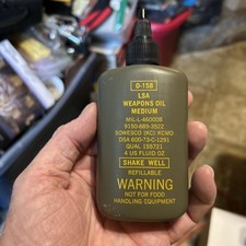 LSA Weapons Oil Medium 4 oz 0-158 Bray Oil Company Vintage 4Ounces M-7702 picture