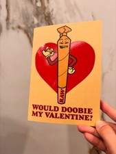 Valentine's Day Doobie Holder Card picture