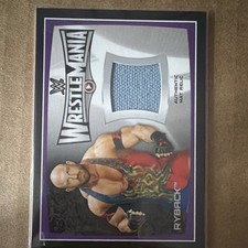 Topps 2016 WWE WrestleMania #31 Ryback Authentic Mat Relic Card picture