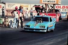 Vintage 35 MM Slide Drag Racing Orange County 1979  picture