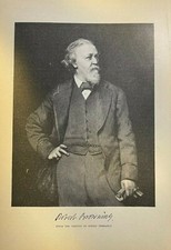 1881 Vintage Magazine Illustration Poet Robert Browning picture