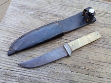 Vintage E.W. New York Viking Hunting Knife Eric Wedemeyer picture