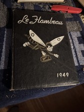 Yearbook Le Flambeau 1949 Greer South Carolina SC High School picture