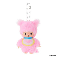 Bebichhichi COLORS Baby Pink Plush Keychain Girl Monchhichi Sekiguchi Japan PSL picture