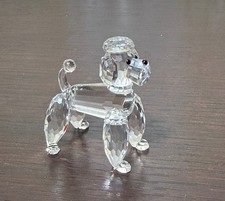 Swarovski Figurine Crystal 167571 Poodle Standing 2 