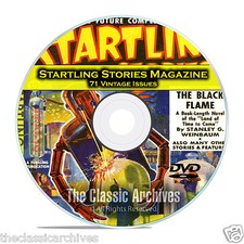 Startling Stories, 71 Vintage Pulp Magazine, Golden Age Science Fiction DVD C64 picture