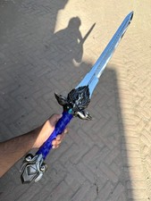 World of Warcraft WOW Royal Guard Sword 40” Alliance Lion Head Stormwind Sword picture
