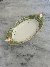 Villeroy and Boch Farmer’s Spring Oval Deep Bowl/Serving Dish Stunning Vintage picture