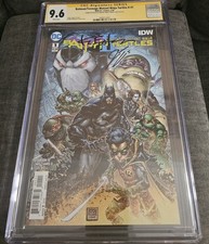 Batman / Teenage Mutant Ninja Turtles II #1 Signed Kevin Eastman & J. Tynion IV picture