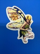 VTG 2006 Dan Morris Fairy Sticker Yujean Stickems Celestial Sun Moon Wings Green picture