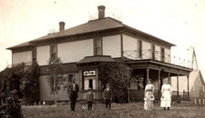 RPPC Real Photo Postcard - OsnaBrock - North Dakota - Family Photo - 1915 picture