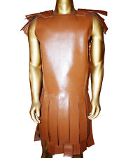 Medieval Leather Armour Brown Leather Subermail  Renaissance Leather Tunic picture