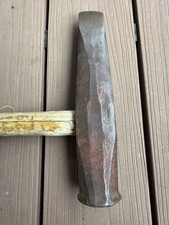 Warwood CMStP&P RR Railroad Cross Pein Spike Sledge Hammer 29” 7lb 6oz Vintage picture