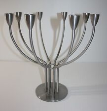 IKEA Stockholm Hagberg 8 Arm Candle Holder Silver picture