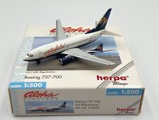 HERPA WINGS (513029) 1:500 ALOHA BOEING 737-700 BOXED  picture