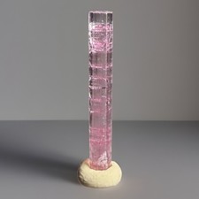 Beautiful Tall Purple/Pink Tourmaline Crystal Natural Raw Gem Grade Specimen picture