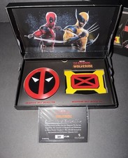 NEW Deadpool And Wolverine (2024) - AUTHENTIC Giant Belt Buckle Badges Set picture