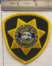 State Hospital / State of California Peace Officer / Breast/Hat Patch/ Patch picture